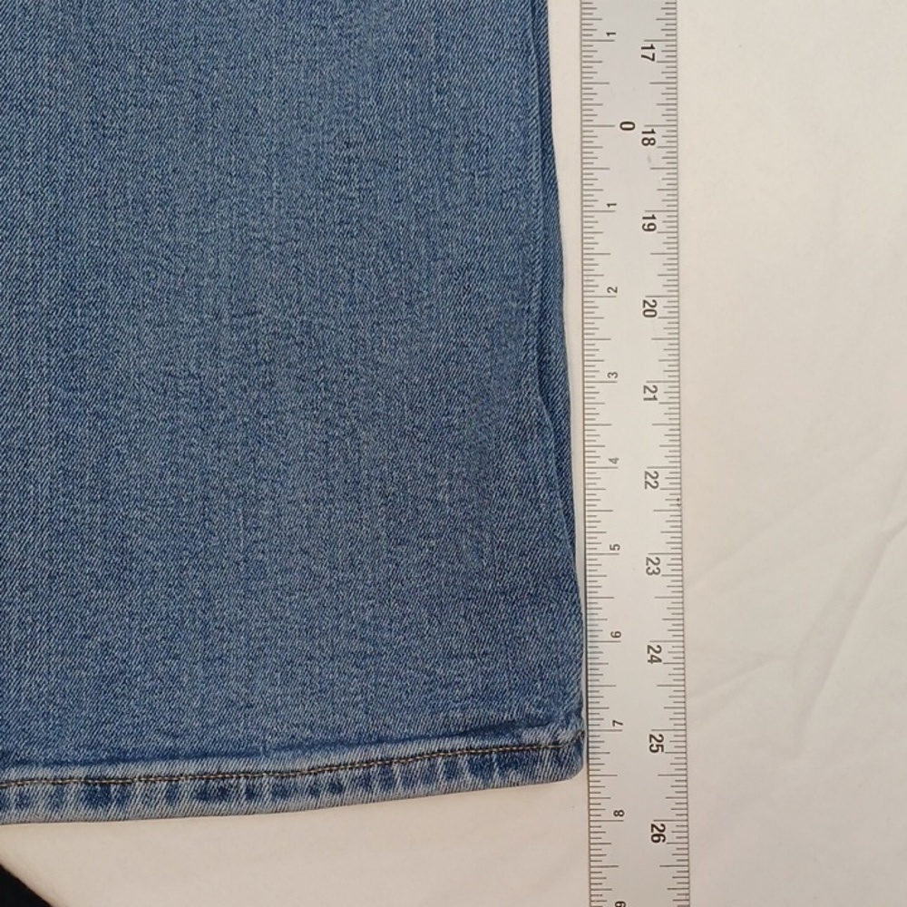J. Crew  Mid Rise Flare Crop Women's denim jeans cotton Sz. 25 - Picture 10 of 11